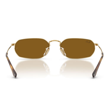 Ray-Ban Sonnenbrille RB3947 001/33 Oro Arista/Marrone Unisex 3