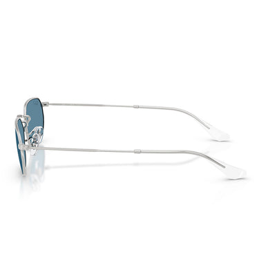 Ray-Ban Gafas de Sol RB3947 003 S2 Plata Azul Unisex Polarizadas 2