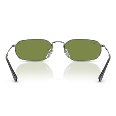 Ray-Ban Sonnenbrille RB3947 004/4E Gunmetal/Grün Unisex 3