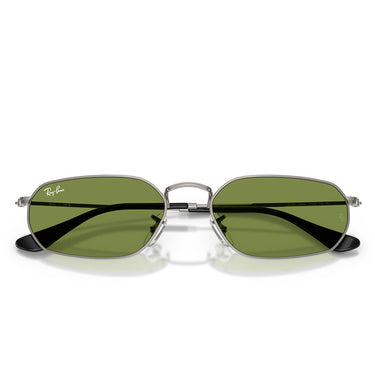 Ray-Ban Sonnenbrille RB3947 004/4E Gunmetal/Grün Unisex 5