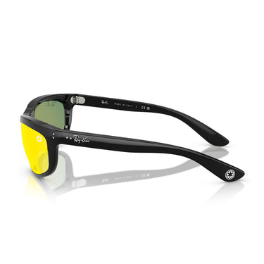 Ray-Ban Occhiali da Sole RB4089 68711D Balorama x Star Wars Nero Grigio Specchio Rosso Unisex 3