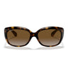 Ray-Ban Occhiali da Sole RB4101 710/T5 Jackie Ohh Marrone Chiaro/Marrone Donna Polarizzati