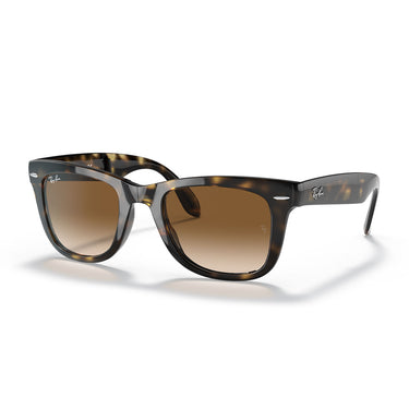 Ray-Ban Gafas de Sol RB4105 710/51 Wayfarer Plegable Havana/Marrón Claro Unisex 2
