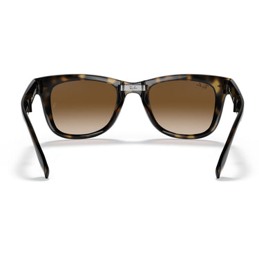 Ray-Ban Gafas de Sol RB4105 710/51 Wayfarer Plegable Havana/Marrón Claro Unisex 4