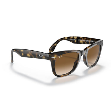 Ray-Ban Gafas de Sol RB4105 710/51 Wayfarer Plegable Havana/Marrón Claro Unisex 5