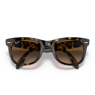 Ray-Ban Gafas de Sol RB4105 710/51 Wayfarer Plegable Havana/Marrón Claro Unisex 6
