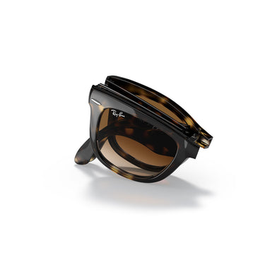Ray-Ban Gafas de Sol RB4105 710/51 Wayfarer Plegable Havana/Marrón Claro Unisex 7