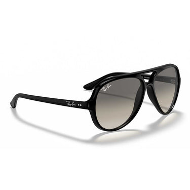 Ray-Ban Occhiali da Sole RB4125 601/32 Cats 5000 Nero/Grigio Chiaro Sfumato Uomo 4