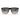 Ray-Ban Occhiali da Sole RB4147 603971 Boyfriend Nero Su Trasparente/Grigio Sfumato Unisex