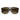 Ray-Ban Occhiali da Sole RB4147 609585 Boyfriend Nero Su Marrone/Marrone Sfumato Unisex 5