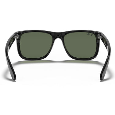 Ray-Ban Occhiali da Sole RB4165 601-71 Justin Nero-Verde Unisex 4