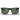 Ray-Ban Occhiali da Sole RB4165 601-71 Justin Nero-Verde Unisex