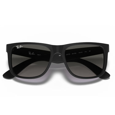 Ray-Ban Occhiali da Sole RB4165 601-8G Justin Nero Opaco-Grigio Sfumato Unisex 4