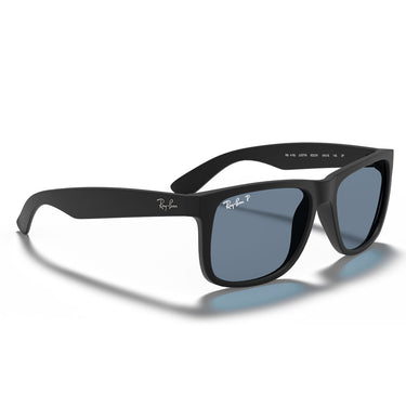 Ray-Ban Sonnenbrille RB4165 622-2V Justin Schwarz-Blau Unisex Polarisiert 4
