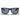 Ray-Ban Occhiali da Sole RB4165 622-2V Justin Nero-Blu Unisex Polarizzati