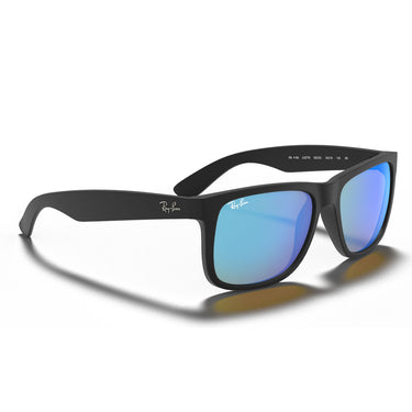 Ray-Ban Occhiali da Sole RB4165 622/55 Justin Nero/Azzurro Sfumato Unisex 3