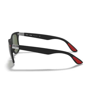 Ray-Ban Gafas de Sol RB4195M F60271 Ferrari Negro/Verde Unisex 3