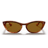 Ray-Ban Lunettes de Soleil RB4314N 954 33 Nina Havana Marron B-15 Unisexe