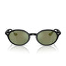Ray-Ban Occhiali da Sole RB4315 601 68 Nero Verde Specchiato Unisex 