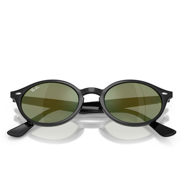 Ray-Ban Occhiali da Sole RB4315 601 68 Nero Verde Specchiato Unisex 5