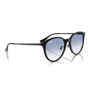 Ray-Ban Occhiali da Sole RB4334D 601/19 Nero/Trasparente Azzurro Unisex 4