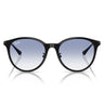 Ray-Ban Sunglasses RB4334D 601/19 Black/Transparent Blue Unisex