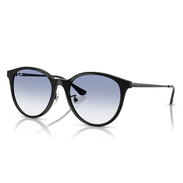 Ray-Ban Occhiali da Sole RB4334D 601/19 Nero/Trasparente Azzurro Unisex 1