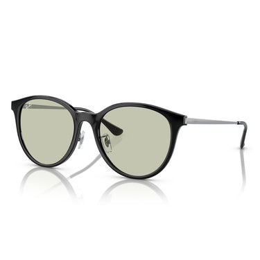 Ray-Ban Occhiali da Sole RB4334D 6292 2 Nero Verde Chiaro Unisex 2