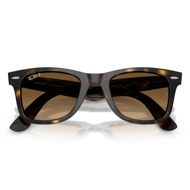 Ray-Ban Gafas de Sol RB4340 710 M2 Wayfarer Ease Marrón Marrón Degradado Unisex Polarizadas 5