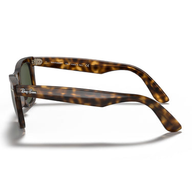 Ray-Ban Occhiali da Sole RB4340 710 Wayfarer Ease Havana/Verde Unisex 3