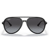 Ray-Ban Okulary Przeciwsłoneczne RB4376 601-8G Czarny-Szary Gradient Unisex