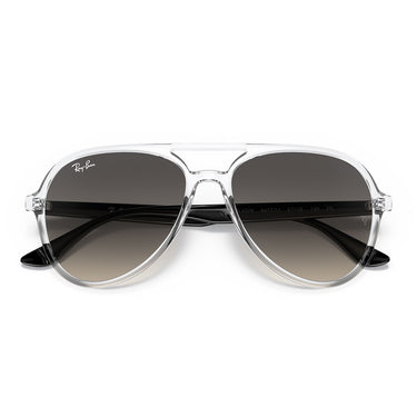 Ray-Ban Occhiali da Sole RB4376 647711 Trasparente/Grigio Sfumato Unisex 5
