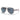 Ray-Ban Occhiali da Sole RB4376 65722V Grigio Trasparente/Blu Scuro Unisex Polarizzati 1