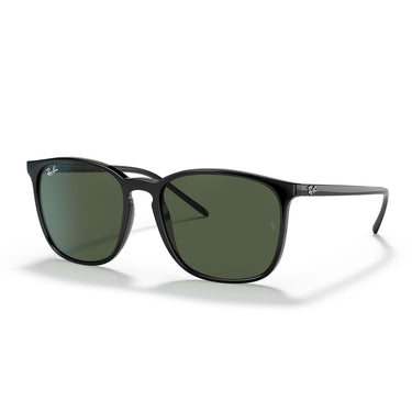 Ray-Ban Gafas de Sol RB4387 601/71 Negro/Verde Unisex 2
