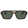 Ray-Ban Lunettes de Soleil RB4397 135971 Corrigan Marron/Vert Foncé Unisexe