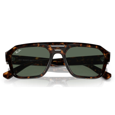Ray-Ban Lunettes de Soleil RB4397 135971 Corrigan Marron/Vert Foncé Unisexe 5