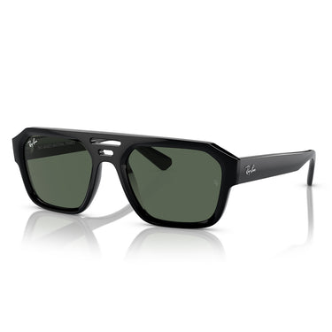 Ray-Ban Sunglasses RB4397 667771 Corrigan Black-Dark Green Unisex 1