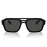Ray-Ban Lunettes de Soleil RB4397 667787 Corrigan Noir/Gris Foncé Unisexe