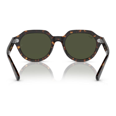 Ray-Ban Occhiali da Sole RB4399 902/31 Gina Marrone/Verde Unisex 3