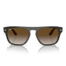 Ray-Ban Gafas de Sol RB4407 6732T5 Verde Oscuro/Marrón Unisex Polarizadas