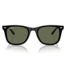 Ray-Ban Occhiali da Sole RB4420 601-9A Nero-Verde Scuro Unisex