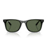 Ray-Ban Occhiali da Sole RB4420 691971 Grigio Trasparente Verde Scuro Unisex  