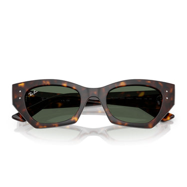 Ray-Ban Occhiali da Sole RB4430 135971 Zena Marrone Verde Scuro Unisex 5