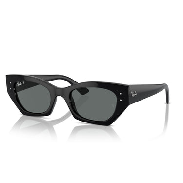 Ray-Ban Occhiali da Sole RB4430 667781 Zena Nero/Grigio Scuro Unisex Polarizzati 2