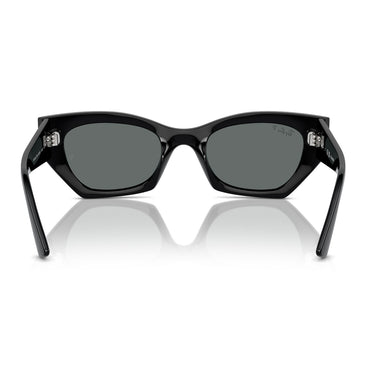 Ray-Ban Occhiali da Sole RB4430 667781 Zena Nero/Grigio Scuro Unisex Polarizzati 4