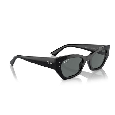 Ray-Ban Occhiali da Sole RB4430 667781 Zena Nero/Grigio Scuro Unisex Polarizzati 5