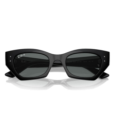Ray-Ban Occhiali da Sole RB4430 667781 Zena Nero/Grigio Scuro Unisex Polarizzati 6