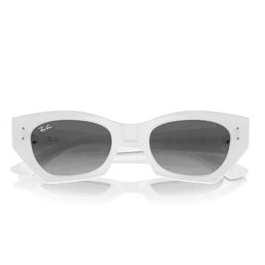 Ray-Ban Occhiali da Sole RB4430 675911 Zena Bianco/Grigio Unisex 6