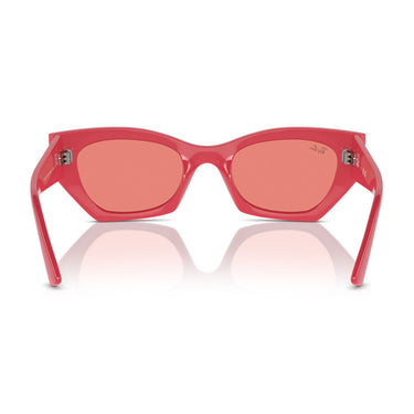 Ray-Ban Occhiali da Sole RB4430 676084 Zena Rosso/Rosa Unisex 4