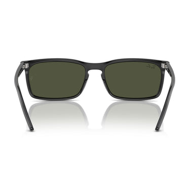Ray-Ban Lunettes de Soleil RB4435 901/31 Noir/Vert Unisexe 4